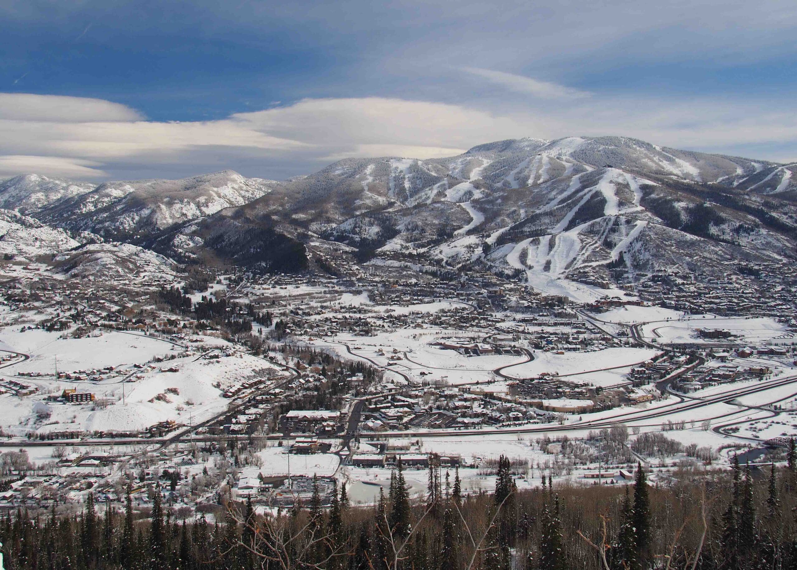 Steamboat resort and Mt werner