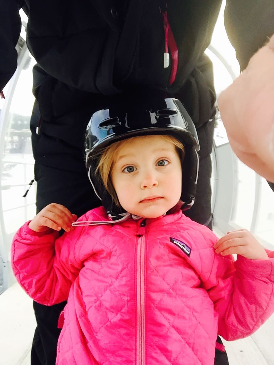 Skiing and Snowboarding with a Helmet Image