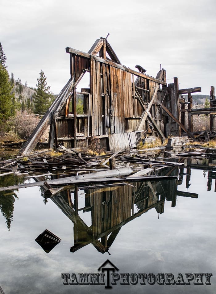 gold dredge remains Colorado history