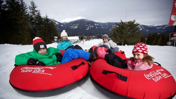 winter activities in Whistler