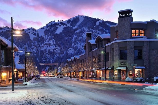 Winter In A Resort Town: Sun Valley Edition Image